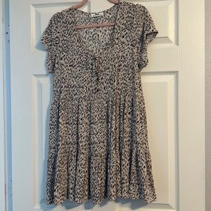 Animal Print Dress